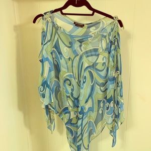 Silk Poncho